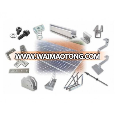 Wanhos Solar PV Mount Racking L-Foot Bracket, L-Foot, Solar Aluminum L-Foot Bracket