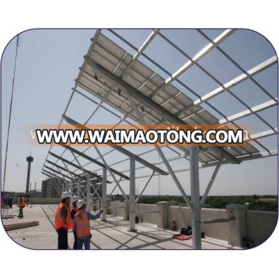 High Precision and Zinc Coating Solar Bracket for PV Project